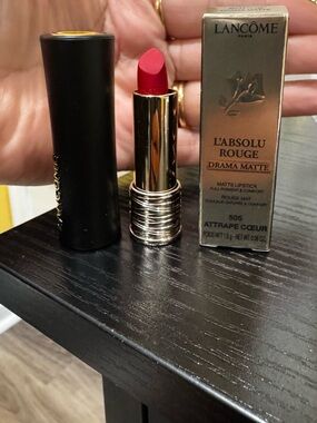 L'Absolu Rouge Drama Matte Lipstick - 505 Attrape Cœur (Red) mini